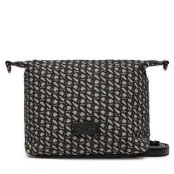 Torebka Pepe Jeans. Czarne listonoszki Pepe Jeans, bez wzorów, z jeansu, bez dodatków. Za 209.99 zł.