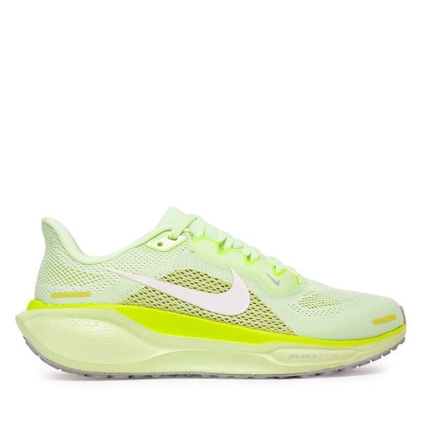 Buty do biegania Nike. Zielone buty do biegania Nike, bez wzorów, bez zapięcia, do biegania. Za 619.99 zł.