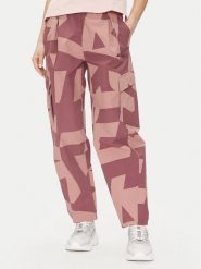Adidas Spodnie outdoor Terrex Xploric Cargo JE9430 Różowy Loose Fit. Czerwone spodnie sportowe adidas, bez wzorów, z syntetyku, outdoorowe. Za 299.99 zł.