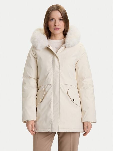 Rinascimento Kurtka zimowa CFC0122158003 Écru Regular Fit. Kurtki Rinascimento, na zimę, s, bez wzorów, z syntetyku, bez kaptura. Za 489.99 zł.