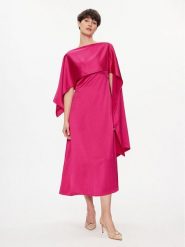 Weekend Max Mara Sukienka koktajlowa Gambero 2415231012 Różowy Regular Fit. Czerwone sukienki Weekend Max Mara, bez wzorów, z syntetyku, wizytowe, bez kołnierzyka, bez ramiączek. Za 779.99 zł.
