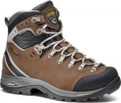 Buty trekkingowe Asolo Greenwood Evo Gv brązowe dla kobiet. Brązowe trekkingi Asolo, bez wzorów, z gore-texu, bez zapięcia, trekkingowe, gore-tex. Za 1,140.05 zł.