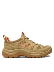 ECCO Trekkingi Offroad W 82237361021 Beżowy. Brązowe buty trekkingowe ECCO, z nubiku, bez zapięcia. Za 469.99 zł.