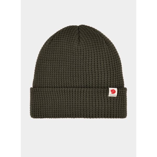 Czapka zimowa Fjallraven Tab Hat - deep forest. Zielone czapki zimowe Fjällräven, bez wzorów, sportowe. Za 146.99 zł.