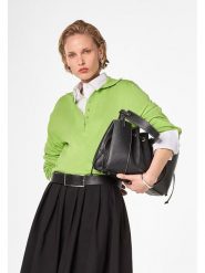 Rodier Sweter w kolorze zielonym rozmiar: S. Zielone swetry Rodier, s, bez wzorów, klasyczne, bez ramiączek. Za 227.31 zł.