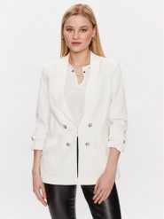 NAF NAF Marynarka Efluidine XENW7 Écru Regular Fit. Marynarki i żakiety NAF NAF, bez wzorów, z syntetyku, bez ramiączek. Za 159.99 zł.