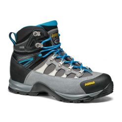 Buty trekkingowe damskie Asolo Stynger GTX. Szare trekkingi Asolo, bez wzorów, bez zapięcia. Za 1,070.90 zł.