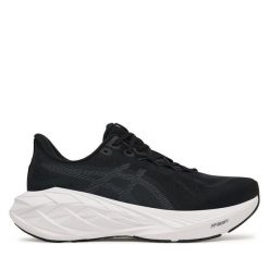 Buty do biegania Asics. Czarne buty do biegania ASICS, bez wzorów, bez zapięcia, do biegania. Za 569.99 zł.