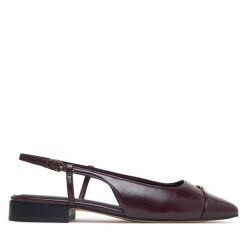 Baleriny Aldo. Czerwone baleriny Aldo, bez wzorów, bez obcasa, bez zapięcia. Za 369.99 zł.