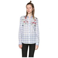 Desigual Koszula Damska Cabaceira Xs Niebieski. Koszule marki Desigual. W wyprzedaży za 255.00 zł.