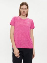 Under Armour Koszulka techniczna Tech Ssc- Twist 1384230-652 Różowy Loose Fit. Czerwone t-shirty sportowe Under Armour, s, bez wzorów, z syntetyku, bez ramiączek, na fitness i siłownię. Za 149.99 zł.
