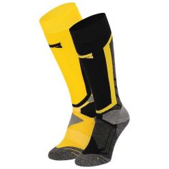 Skarpety snowboardowe Xtreme, 2 par, Multi Żółty. Żółte skarpetki XTREME SOCKSWEAR, bez wzorów, narciarskie. Za 151.99 zł.