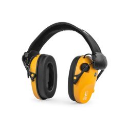Słuchawki RealHunter Active PRO pomara. + okulary. Brązowe słuchawki do biegania REALHUNTER. Za 216.99 zł.