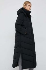 Calvin Klein kurtka damska kolor czarny zimowa. Czarne kurtki Calvin Klein, na zimę, s, bez wzorów, z włókna, bez kaptura. W wyprzedaży za 1,149.90 zł.