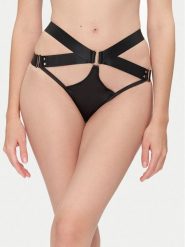 Hunkemöller Figi brazylijskie Colette 301145 Czarny. Czarne figi Hunkemöller, bez wzorów, z syntetyku. Za 79.99 zł.
