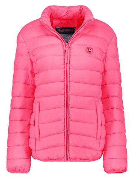 ANAPURNA Kurtka pikowana "Akitalana Basic" w kolorze różowym rozmiar: S. Różowe kurtki ANAPURNA, s, bez wzorów, bez kaptura. Za 117.99 zł.