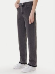 Tommy Jeans Jeansy Layla DW0DW22449 Szary Straight Fit. Szare jeansy Tommy Jeans, bez wzorów, z bawełny. Za 449.99 zł.