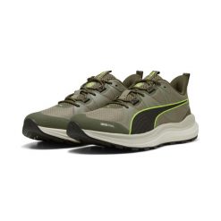 Buty do biegania w terenie Reflect Lite PUMA Loden Green Velvet Moss Brown. Brązowe buty do biegania Puma, bez wzorów, bez zapięcia, do biegania. W wyprzedaży za 274.00 zł.