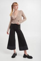 Kardigan damski wełniano-kaszmirowy CUSTOMMADE. Swetry Custommade, m, bez wzorów, z kaszmiru, bez ramiączek. W wyprzedaży za 620.95 zł.