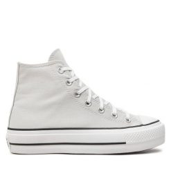 Trampki Converse. Szare trampki Converse, bez wzorów, retro, bez zapięcia. Za 369.99 zł.