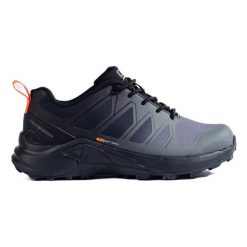 Szare buty trekkingowe damskie DK Softshell czarne. Czarne buty trekkingowe z softshellu, bez zapięcia. Za 246.94 zł.
