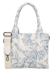 Charm Torebka "Bond" w kolorze biało-błękitnym - 26 x 21 x 13 cm rozmiar: onesize. Białe torebki klasyczne Charm, bez wzorów, z materiału, przez ramię, bez dodatków. Za 82.99 zł.