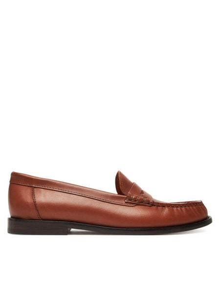 Polo Ralph Lauren Mokasyny Calfskin Penny Loafer 818961942001 Brązowy. Brązowe mokasyny Polo Ralph Lauren, bez wzorów, ze skóry. Za 1,779.00 zł.