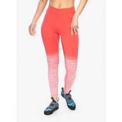 Legginsy wspinaczkowe damskie La Sportiva Patcha Leggins. Czerwone bielizna termoaktywna damska La Sportiva, bez wzorów. Za 230.99 zł.