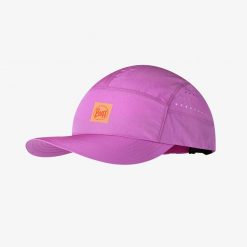 Czapka do biegania Buff Speed Cap - solid iris S-M. Niebieskie czapki z daszkiem Buff, bez wzorów, sportowe. Za 104.99 zł.