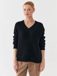 Weekend Max Mara Sweter Viaggio 23536621 Czarny Regular Fit. Czarne swetry Weekend Max Mara, l, bez wzorów, z syntetyku, bez ramiączek. Za 1,179.00 zł.