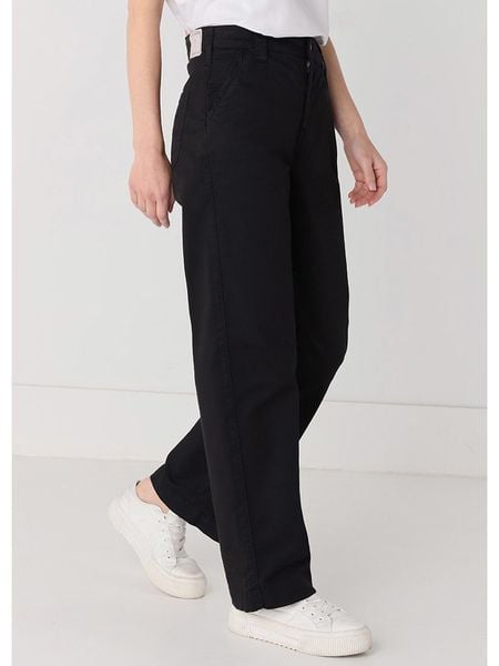 CIMARRON Spodnie w kolorze czarnym rozmiar: W27. Czarne spodnie materiałowe Cimarron, bez wzorów, z materiału. Za 96.14 zł.