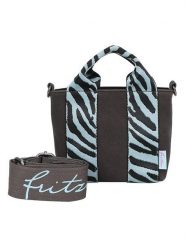 Fritzi aus Preußen Torebka w kolorze brązowo-błękitnym - 20 x 15,5 x 7 cm rozmiar: onesize. Brązowe torebki klasyczne Fritzi aus Preußen, bez wzorów, z materiału, przez ramię, bez dodatków. Za 180.91 zł.