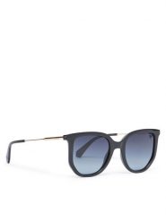 Polaroid Okulary przeciwsłoneczne 4185/S/X Czarny. Czarne okulary przeciwsłoneczne Polaroid, bez wzorów, z tworzywa sztucznego, metalowe. Za 259.99 zł.