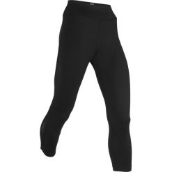 Legginsy sportowe shaping, dł. 3/4, Level 1 bonprix czarny. Czarne legginsy bonprix, bez wzorów, sportowe. Za 79.99 zł.
