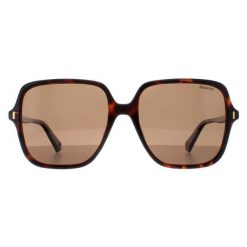 Okulary przeciwsłoneczne Damskie Polaroid PLD 6219_S. Brązowe okulary przeciwsłoneczne Polaroid, bez wzorów. Za 255.50 zł.
