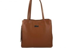 Shopperka skórzana BARBERINI'S j. brązowa 930-12. Brązowe shopper bag Barberinis, bez wzorów, ze skóry, biznesowe, na ramię, duże, bez dodatków. Za 349.99 zł.