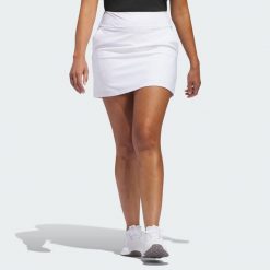 Skort Ultimate365 Solid. Białe szorty adidas, bez wzorów, sportowe. W wyprzedaży za 266.50 zł.