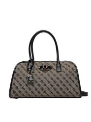 Guess Torebka Samantha HWJT23 13060 Czarny. Czarne torebki klasyczne Guess, z aplikacjami, z materiału, bez dodatków. Za 634.99 zł.