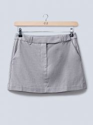 LeGer Spódnica "Freya" w kolorze szarym rozmiar: 36. Szare spódnice LeGer, na co dzień, bez wzorów, z lyocellu, mini, proste. Za 183.59 zł.