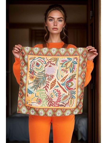 Lucky Bees Chusta ze wzorem - 50 x 50 cm rozmiar: onesize. Chusty Lucky Bees, bez wzorów, z materiału. Za 57.06 zł.