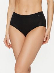 Calvin Klein Underwear Figi klasyczne z wysokim stanem 000QD5173E Czarny. Czarne figi Calvin Klein Underwear, bez wzorów, z bawełny, z podwyższonym stanem. Za 49.99 zł.