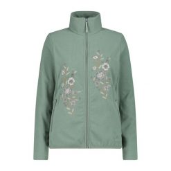 Bluza damska turystyczna CMP 34H0446. Zielone bluzy CMP, m, bez wzorów, sportowe, bez ramiączek, bez kaptura. Za 382.50 zł.