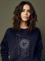 WOOOP Bluza "Happy Hearts" w kolorze granatowym rozmiar: S. Niebieskie bluzy Wooop, s, bez wzorów, z bawełny, bez kaptura. Za 108.99 zł.