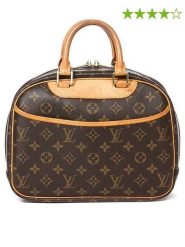 Louis Vuitton Torebka "Trouville" w kolorze brązowym - 30 x 25 x 11 cm rozmiar: onesize. Brązowe torebki klasyczne Louis Vuitton, bez wzorów, z materiału, bez dodatków. Za 3,371.99 zł.