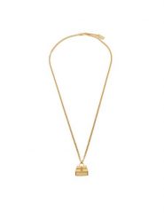 Marc Jacobs Naszyjnik The St. Marc Cuban-Link Chain Necklace 2F3JNC001J37 Złoty. Żółte naszyjniki Marc Jacobs, z tworzywa sztucznego, metalowe. Za 399.99 zł.