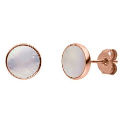 Purelei Purelei Kolczyki White Gloss 1 ct Damski. Białe kolczyki Purelei, z perłą, srebrne. Za 130.69 zł.