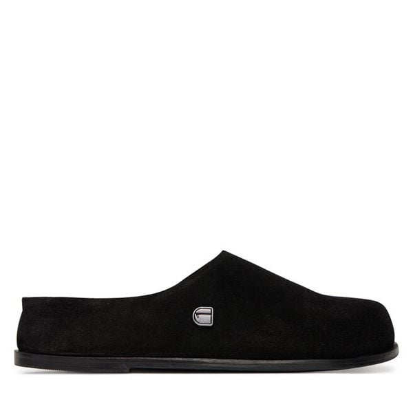 Klapki G-Star. Czarne klapki G-Star, bez wzorów, retro, bez obcasa, bez zapięcia. Za 239.99 zł.