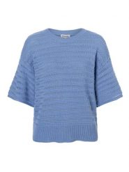 More & More Sweter w kolorze niebieskim rozmiar: 44. Niebieskie swetry More & More, bez wzorów, bez ramiączek. Za 140.53 zł.