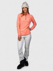 Brunotti Bluza polarowa "Misma" w kolorze łososiowym rozmiar: M. Pomarańczowe bluzy bez kaptura Brunotti, m, bez wzorów, z polaru. Za 92.64 zł.