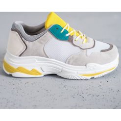 SHELOVET Sznurowane Obuwie Sportowe. Szare buty treningowe SHELOVET, bez wzorów, bez zapięcia. Za 79.00 zł.